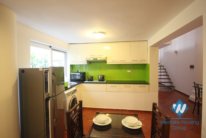 Rental apartment with one bedroom in Tay Ho street, Ha Noi